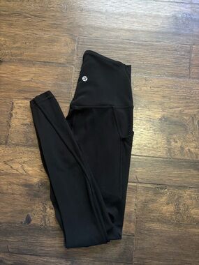 lululemon athletica Black High-Rise Leggings
